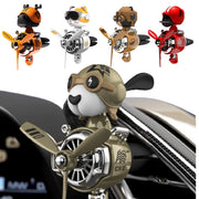 Pilot Airplane Car Vent Propeller Ornament Doll - black product image 1